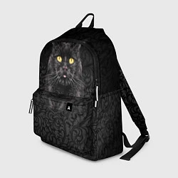 Рюкзак Чёрный котик, цвет: 3D-принт