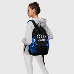Рюкзак Audi: Blue Anger, цвет: 3D-принт — фото 2