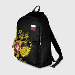 Рюкзак Флаг и Герб России, цвет: 3D-принт