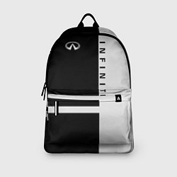 Рюкзак Infiniti: B&W Lines, цвет: 3D-принт — фото 2