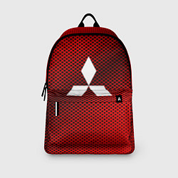 Рюкзак Mitsubishi: Red Carbon, цвет: 3D-принт — фото 2