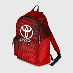 Рюкзак Toyota: Red Carbon, цвет: 3D-принт