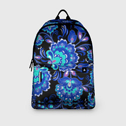 Рюкзак Синяя хохлома, цвет: 3D-принт — фото 2
