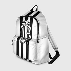 Рюкзак AC Milan: Black & White, цвет: 3D-принт