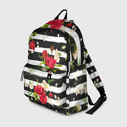 Рюкзак Розы и орхидеи, цвет: 3D-принт