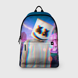 Рюкзак Marshmello: Glitch Effect, цвет: 3D-принт — фото 2