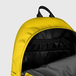Рюкзак Billie Eilish: Yellow Mood, цвет: 3D-принт — фото 2