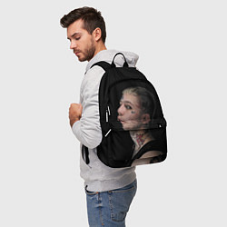 Рюкзак Lil Peep: Dark Angel, цвет: 3D-принт — фото 2