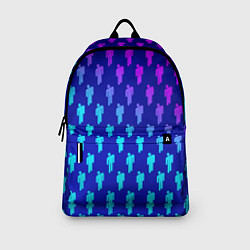 Рюкзак Billie Eilish: Violet Pattern, цвет: 3D-принт — фото 2