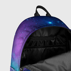 Рюкзак BRAWL STARS лого в космосе, цвет: 3D-принт — фото 2