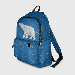Рюкзак Свитер с медведем, цвет: 3D-принт