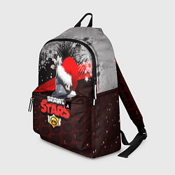 Рюкзак Новогодний BRAWL STARS CROW, цвет: 3D-принт