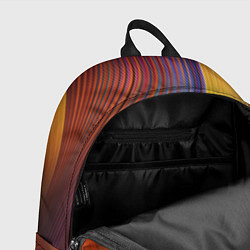 Рюкзак Плавные Линии, цвет: 3D-принт — фото 2
