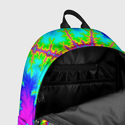 Рюкзак Фрактальная кислотная черная дыра - множество Манд, цвет: 3D-принт — фото 2