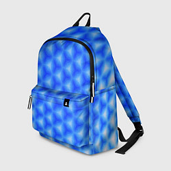Рюкзак Синие соты, цвет: 3D-принт
