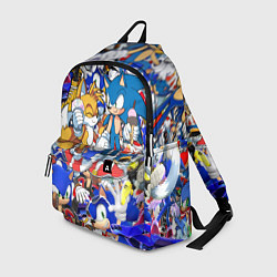 Рюкзак SONIC PATTERN, цвет: 3D-принт