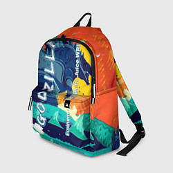 Рюкзак Eminem и Juice WRLD, цвет: 3D-принт