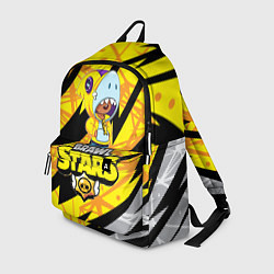 Рюкзак BRAWL STARS LEON SHARK, цвет: 3D-принт
