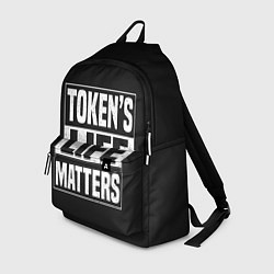 Рюкзак TOKENS LIFE MATTERS, цвет: 3D-принт