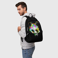 Рюкзак Панда в краске, цвет: 3D-принт — фото 2