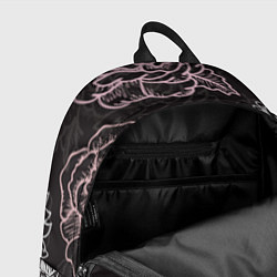 Рюкзак Цветочный узор, цвет: 3D-принт — фото 2