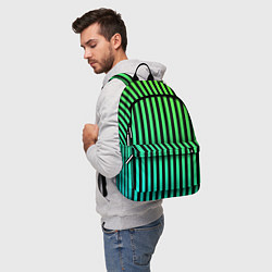 Рюкзак Пикси полосы, цвет: 3D-принт — фото 2