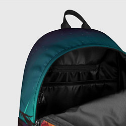Рюкзак Закат Лес, цвет: 3D-принт — фото 2