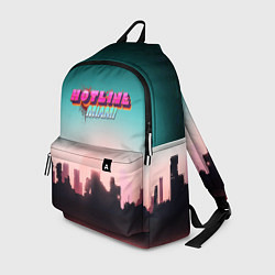Рюкзак HOTLINE MIAMI, цвет: 3D-принт