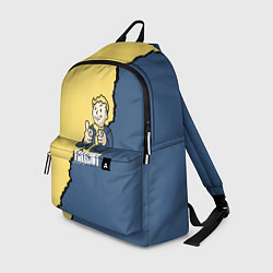 Рюкзак Fallout logo boy, цвет: 3D-принт