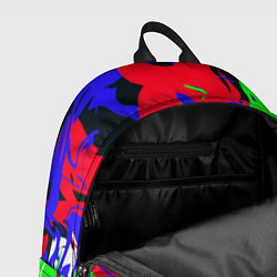 Рюкзак Абстрактные краски, цвет: 3D-принт — фото 2