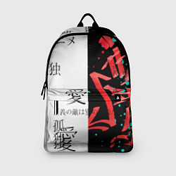 Рюкзак Японские надписи, цвет: 3D-принт — фото 2