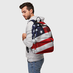Рюкзак США USA, цвет: 3D-принт — фото 2
