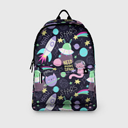 Рюкзак Коты-космонавты, цвет: 3D-принт — фото 2