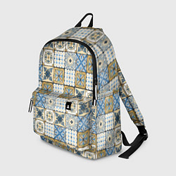 Рюкзак Плитка, орнамент, узор, цвет: 3D-принт