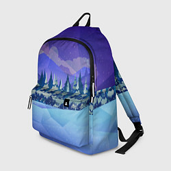 Рюкзак Зимний лес, цвет: 3D-принт