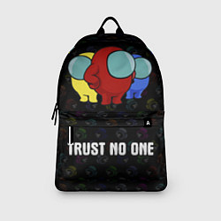 Рюкзак AMONG US - TRUST NO ONE, цвет: 3D-принт — фото 2