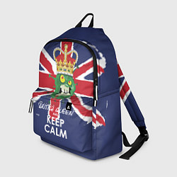 Рюкзак Keep calm, цвет: 3D-принт