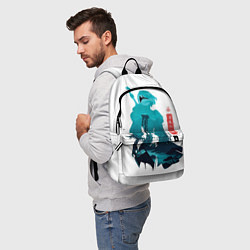 Рюкзак NIER AUTOMATA 2B, цвет: 3D-принт — фото 2