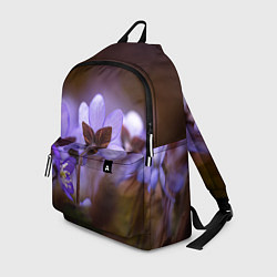Рюкзак Хрупкий цветок фиалка, цвет: 3D-принт