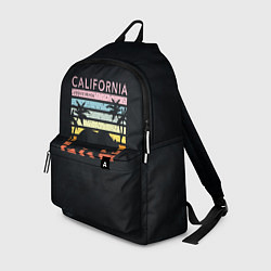 Рюкзак California venice beach, цвет: 3D-принт