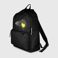 Рюкзак Сердце в лампе, цвет: 3D-принт