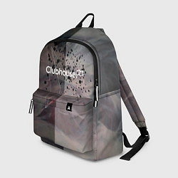 Рюкзак Clubhouse Клабхаус лого бразги, цвет: 3D-принт