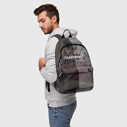 Рюкзак Clubhouse Клабхаус лого бразги, цвет: 3D-принт — фото 2