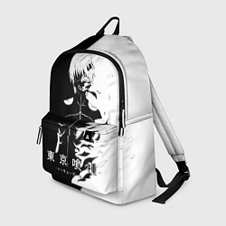 Рюкзак Токийский гуль черно белый Кен, цвет: 3D-принт