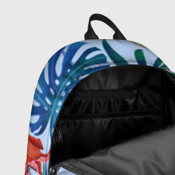 Рюкзак Фламинго в папоротнике, цвет: 3D-принт — фото 2
