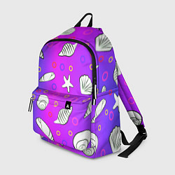Рюкзак Ракушки с градиентом, цвет: 3D-принт