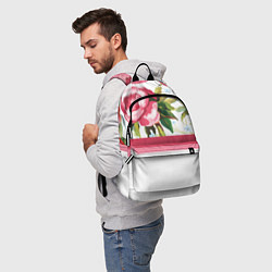 Рюкзак Нежные Розы, цвет: 3D-принт — фото 2