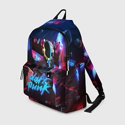 Рюкзак Daft punk neon rock, цвет: 3D-принт