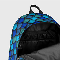 Рюкзак Чешуя рыбы, цвет: 3D-принт — фото 2