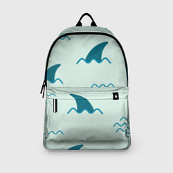 Рюкзак Плавники акул, цвет: 3D-принт — фото 2